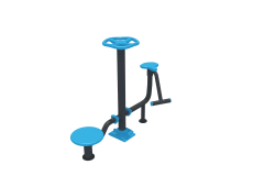 2 Li Bel Cevirme Aleti KLF-01 | Dış Mekan Spor Aletleri | Erse Kent Mobilyaları